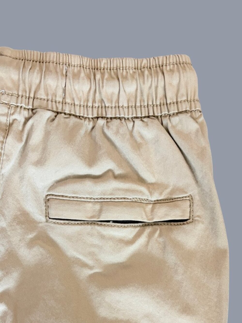 Old Navy Boys Built-In Flex Taper Jogger Pants Tan/Khaki Size Large (10-12) - Picture 5 of 10